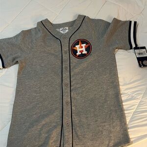 Genuine Merchandise Gray Houston Astros Kids Jersey